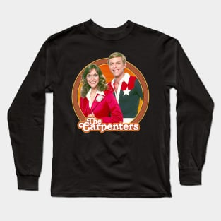 The Carpenters /// Retro 70s Aesthetic Design Long Sleeve T-Shirt